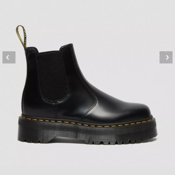 Doc Martens 2976 Smooth Leather Platform Chelsea Boots Size 9 Women Dr Vintage - Picture 5 of 14